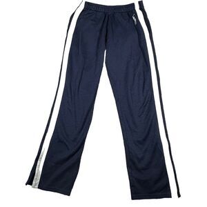 Polo Ralph Lauren Pants Mens M Navy White Jogger Sweatpants Pony‎ Ankle Zip